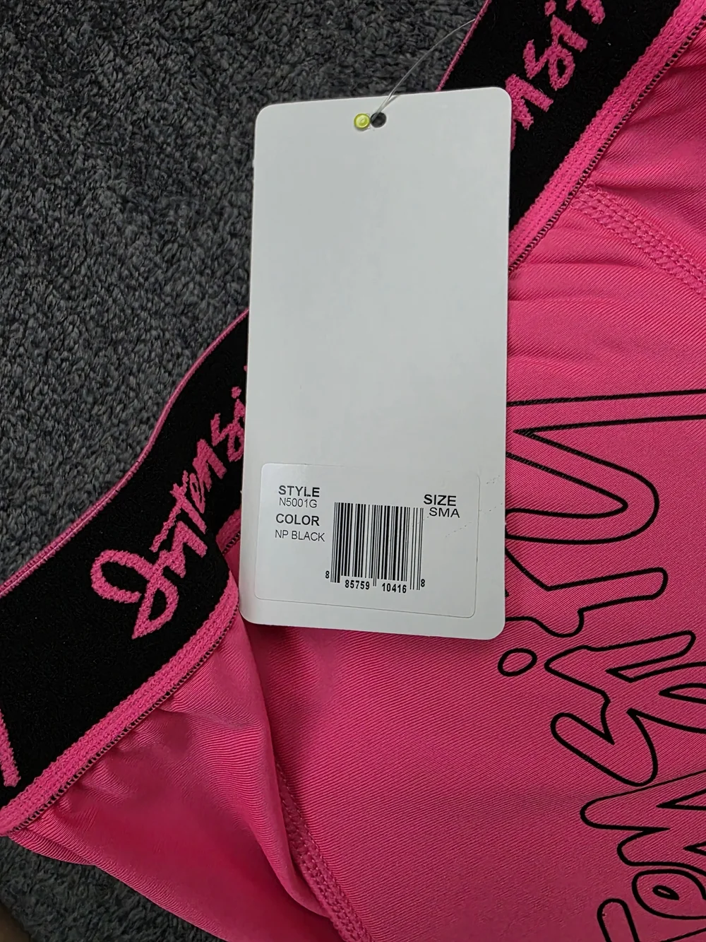 Girls' Sliders Shorts For Softball Youth Small- Pink & Black